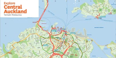 რუკა Parnell Auckland